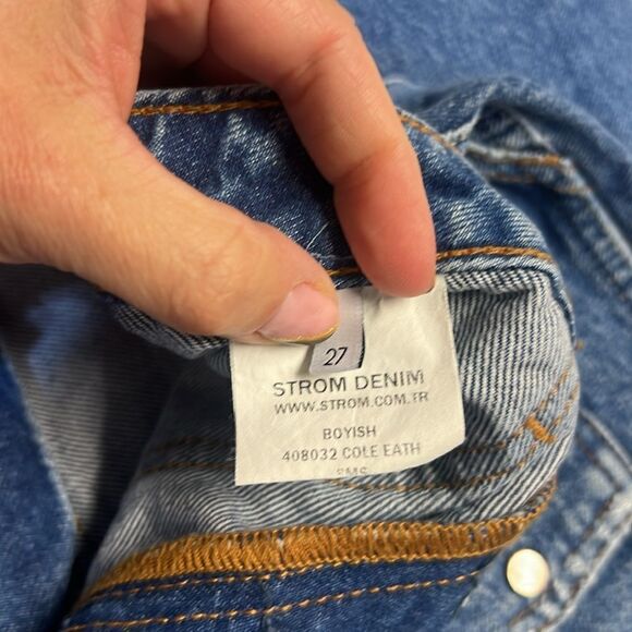 BOYISH - High Risw Button Fly Jean - Picture 4 of 11